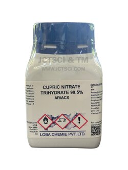 Cupric Nitrate Trihydrate 99.5%, AR/ACS 500 g. Loba Chemie™