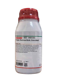 Potato Dextrose Broth, Granulated 500 g. Himedia®