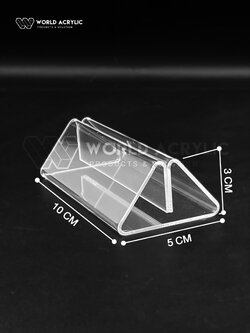 ฐานเสียบเมนูสีใส