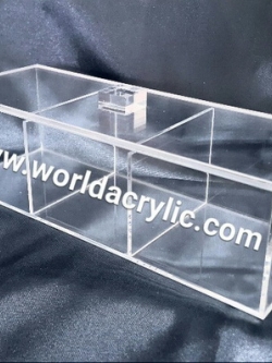 กล่องใส่ของ 3 ช่อง/กล่องใส่สำลี