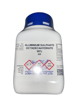 Aluminium sulfate 18-hydrate 98%, AR 500 g. Loba Chemie™