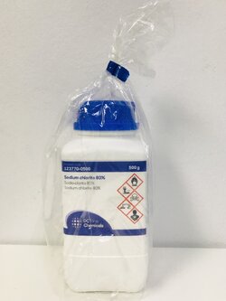 Sodium Chlorite, Lab 500g DC FINE CHEMICALS™