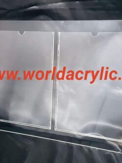 บอร์ดประกาศ A4 แบบ 2 ช่อง