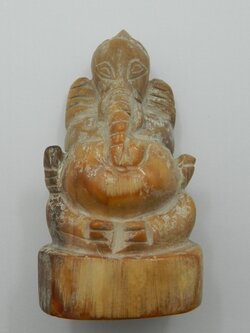 พระพิฆเณศไม้กลายเป็นหิน(ขายแล้ว)