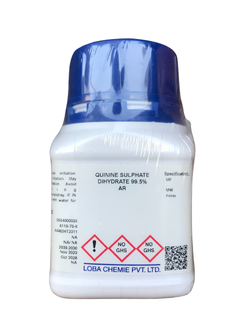 Quinine Sulphate Dihydrate 99.5%, AR 25 g. Loba Chemie™