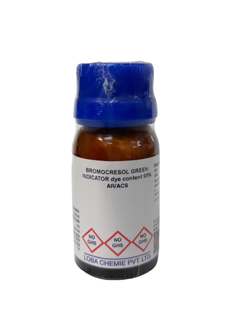 Bromocresol Green Indicator Dye Content 95%, AR/ACS 5 g. Loba Chemie™