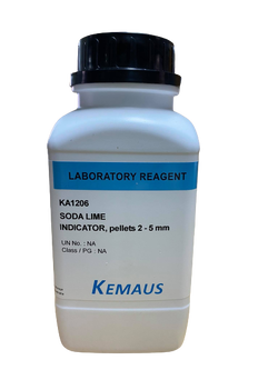 Soda lime with indicator ,AR 500 g. "KemAus"