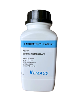Sodium Metasilicate Pentahydrate, Lab 500 g. "KemAus"