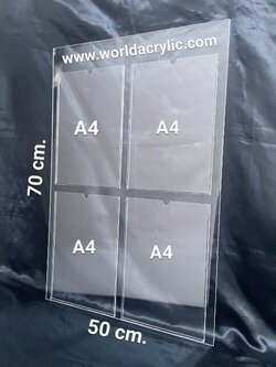 บอร์ดติดประกาศ A4