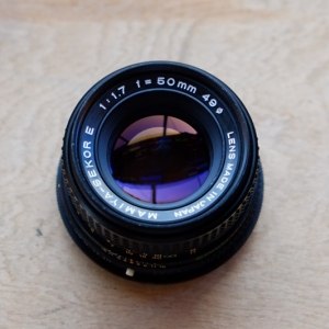 MAMIYA/SEKOR E 50MM.F1.7