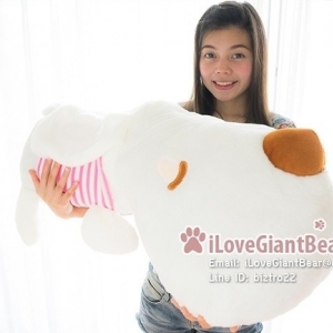 ตุ๊กตาสุนัข หมอนข้างสุนัข