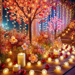 ไฟเชอรี่ LED: สร้างบรรยากาศที่สวยงามและโรแมนติก