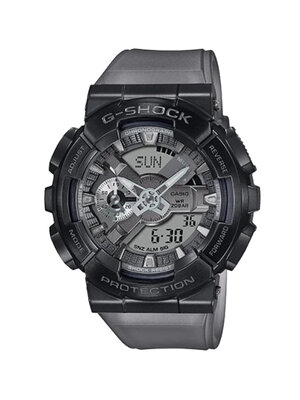 CASIO G-SHOCK นาฬิกาข้อมือ นาฬิกากันน้ำ นาฬิกาของแท้ ประกันศูนย์ CMG 1 ปี รุ่น GM-110MF-1A นาฬิกาสีดำ