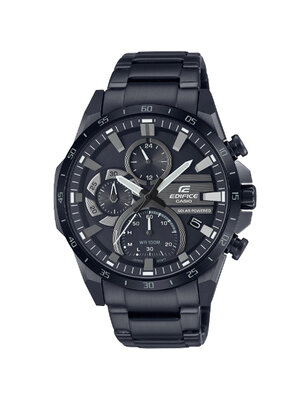 CASIO EDIFICE นาฬิกาข้อมือ นาฬิกากันน้ำ นาฬิกาของแท้ ประกันศูนย์ CMG 1 ปี รุ่น EQS-940DC-1A นาฬิกาสีดำ