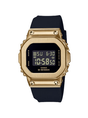 CASIO MID YEAR SALE G-SHOCK นาฬิกาข้อมือ นาฬิกากันน้ำ นาฬิกาของแท้ ประกันศูนย์ CMG 1 ปี รุ่น GM-S5600GB-1 นาฬิกาสีทอง