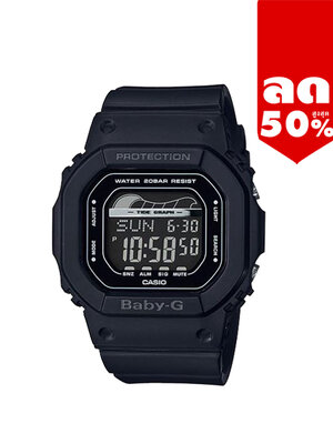 CASIO BABY-G นาฬิกาข้อมือ นาฬิกากันน้ำ นาฬิกาของแท้ ประกันศูนย์ CMG 1 ปี รุ่น BLX-560-1 นาฬิกาสีดำ