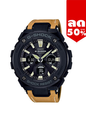 CASIO G-SHOCK นาฬิกาข้อมือ นาฬิกากันน้ำ นาฬิกาของแท้ ประกันศูนย์ CMG 1 ปี รุ่น GST-S120L-1B นาฬิกาสีดำ