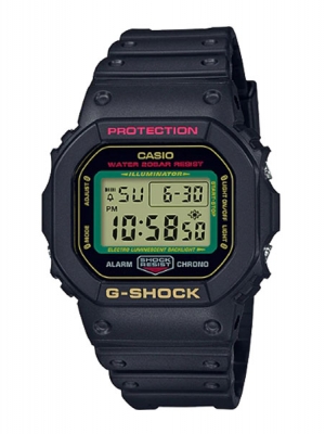 CASIO G-SHOCK นาฬิกาข้อมือ นาฬิกากันน้ำ นาฬิกาของแท้ ประกันศูนย์ CMG 1 ปี รุ่น DW-5600TMN-1D นาฬิกาสีดำ