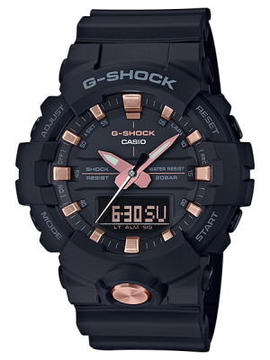 CASIO G-SHOCK นาฬิกาข้อมือ นาฬิกากันน้ำ นาฬิกาของแท้ ประกันศูนย์ CMG 1 ปี รุ่น GA-810B-1A4 นาฬิกาสีดำ