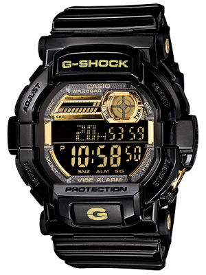 CASIO G-SHOCK นาฬิกาข้อมือ นาฬิกากันน้ำ นาฬิกาของแท้ ประกันศูนย์ CMG 1 ปี รุ่น GD-350BR-1 นาฬิกาสีดำ