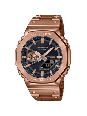 CASIO G-SHOCK นาฬิกาข้อมือ นาฬิกากันน้ำ นาฬิกาของแท้ ประกันศูนย์ CMG 1 ปี รุ่น GM-B2100GD-5A นาฬิกาสีชมพู