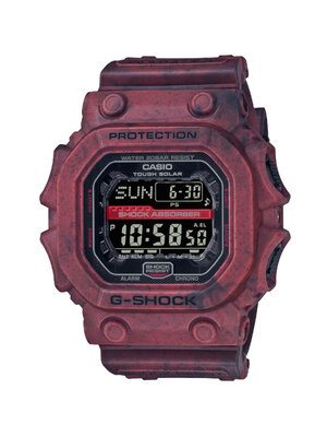 CASIO G-SHOCK นาฬิกาข้อมือ นาฬิกากันน้ำ นาฬิกาของแท้ ประกันศูนย์ CMG 1 ปี รุ่น GX-56SL-4 นาฬิกาสีแดง