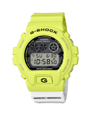 CASIO G-SHOCK นาฬิกาข้อมือ นาฬิกากันน้ำ นาฬิกาของแท้ ประกันศูนย์ CMG 1 ปี รุ่น DW-6900TGA-9D นาฬิกาสีเขียว