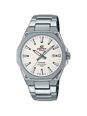 CASIO EDIFICE นาฬิกาข้อมือ นาฬิกากันน้ำ นาฬิกาของแท้ ประกันศูนย์ CMG 1 ปี รุ่น EFR-S108D-7A นาฬิกาสีขาว