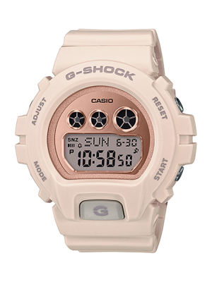 CASIO G-SHOCK นาฬิกาข้อมือ นาฬิกากันน้ำ นาฬิกาของแท้ ประกันศูนย์ CMG 1 ปี รุ่น GMD-S6900MC-4D นาฬิกาสีชมพู