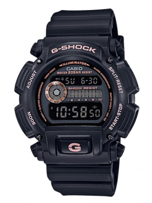 CASIO G-SHOCK นาฬิกาข้อมือ นาฬิกากันน้ำ นาฬิกาของแท้ ประกันศูนย์ CMG 1 ปี รุ่น DW-9052GBX-1A4 นาฬิกาสีดำ