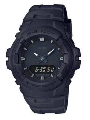 CASIO G-SHOCK นาฬิกาข้อมือ นาฬิกากันน้ำ นาฬิกาของแท้ ประกันศูนย์ CMG 1 ปี รุ่น G-100BB-1D นาฬิกาสีดำ
