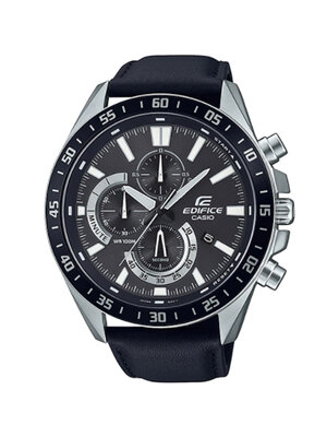 CASIO EDIFICE นาฬิกาข้อมือ นาฬิกากันน้ำ นาฬิกาของแท้ ประกันศูนย์ CMG 1 ปี รุ่น EFV-620L-1A นาฬิกาสีดำ