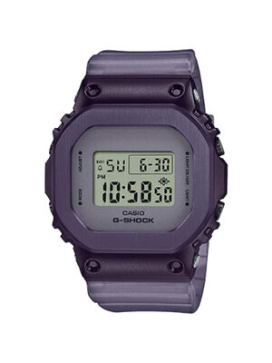 CASIO G-SHOCK นาฬิกาข้อมือ นาฬิกากันน้ำ นาฬิกาของแท้ ประกันศูนย์ CMG 1 ปี รุ่น GM-S5600MF-6 นาฬิกาสีม่วง