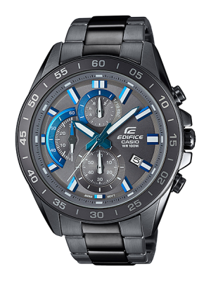 CASIO EDIFICE นาฬิกาข้อมือ นาฬิกากันน้ำ นาฬิกาของแท้ ประกันศูนย์ CMG 1 ปี รุ่น EFV-550GY-8A นาฬิกาสีเทา