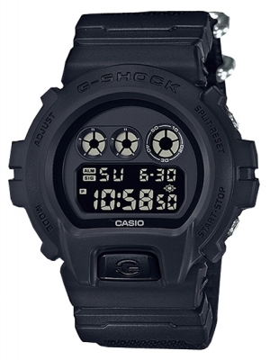 CASIO G-SHOCK นาฬิกาข้อมือ นาฬิกากันน้ำ นาฬิกาของแท้ ประกันศูนย์ CMG 1 ปี รุ่น DW-6900BBN-1D นาฬิกาสีดำ