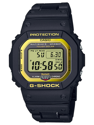 CASIO G-SHOCK นาฬิกาข้อมือ นาฬิกากันน้ำ นาฬิกาของแท้ ประกันศูนย์ CMG 1 ปี รุ่น GW-B5600BC-1 นาฬิกาสีดำ
