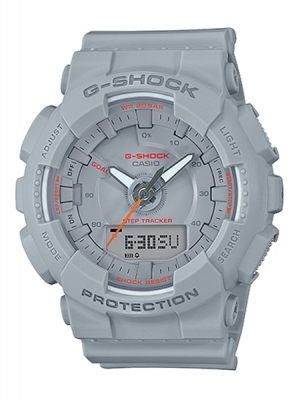 CASIO MID YEAR SALE G-SHOCK นาฬิกาข้อมือ นาฬิกากันน้ำ นาฬิกาของแท้ ประกันศูนย์ CMG 1 ปี รุ่น GMA-S130VC-8A นาฬิกาสีเท่า