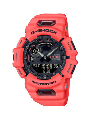 CASIO G-SHOCK นาฬิกาข้อมือ นาฬิกากันน้ำ นาฬิกาของแท้ ประกันศูนย์ CMG 1 ปี รุ่น GBA-900-4A นาฬิกาสีส้้ม