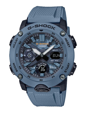 CASIO G-SHOCK นาฬิกาข้อมือ นาฬิกากันน้ำ นาฬิกาของแท้ ประกันศูนย์ CMG 1 ปี รุ่น GA-2000SU-2A นาฬิกาสีน้ำเงิน