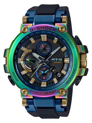 CASIO G-SHOCK นาฬิกาข้อมือ นาฬิกากันน้ำ นาฬิกาของแท้ ประกันศูนย์ CMG 1 ปี รุ่น MTG-B1000RB-2A นาฬิกาสีน้ำเงิน