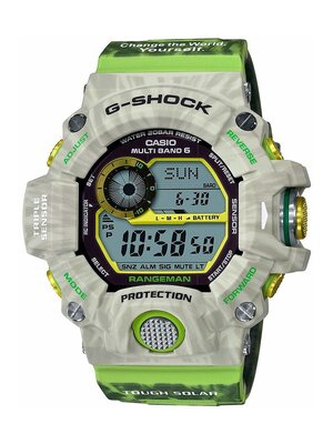 CASIO G-SHOCK นาฬิกาข้อมือ นาฬิกากันน้ำ นาฬิกาของแท้ ประกันศูนย์ CMG 1 ปี รุ่น GW-9404KJ-3JR นาฬิกาสีเขียว