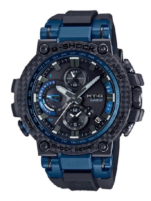 CASIO G-SHOCK นาฬิกาข้อมือ นาฬิกากันน้ำ นาฬิกาของแท้ ประกันศูนย์ CMG 1 ปี รุ่น MTG-B1000XB-1A นาฬิกาสีดำ
