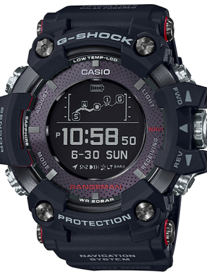 CASIO G-SHOCK นาฬิกาข้อมือ นาฬิกากันน้ำ นาฬิกาของแท้ ประกันศูนย์ CMG 1 ปี รุ่น GPR-B1000-1D นนาฬิกาสีดำ