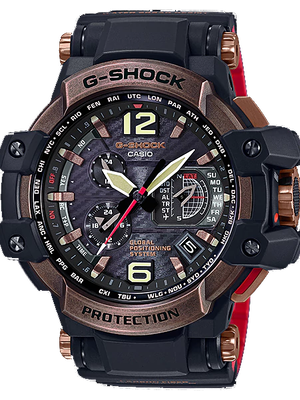 CASIO G-SHOCK นาฬิกาข้อมือ นาฬิกากันน้ำ นาฬิกาของแท้ ประกันศูนย์ CMG 1 ปี รุ่น GPW-1000RG-1A นาฬิกาสีดำ