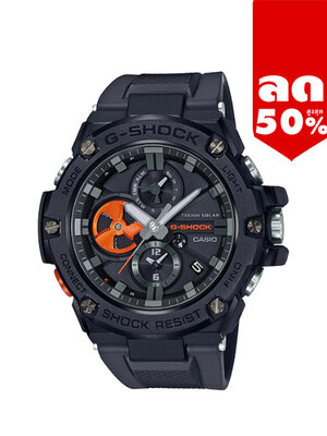 CASIO G-SHOCK นาฬิกาข้อมือ นาฬิกากันน้ำ นาฬิกาของแท้ ประกันศูนย์ CMG 1 ปี รุ่น GST-B100B-1A4 นาฬิกาสีดำ