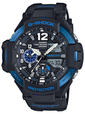 CASIO G-SHOCK นาฬิกาข้อมือ นาฬิกากันน้ำ นาฬิกาของแท้ ประกันศูนย์ CMG 1 ปี รุ่น GA-1100-2B นาฬิกาสีกรม