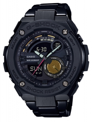 CASIO G-SHOCK นาฬิกาข้อมือ นาฬิกากันน้ำ นาฬิกาของแท้ ประกันศูนย์ CMG 1 ปี รุ่น GST-200RBG-1A นาฬิกาสีดำ