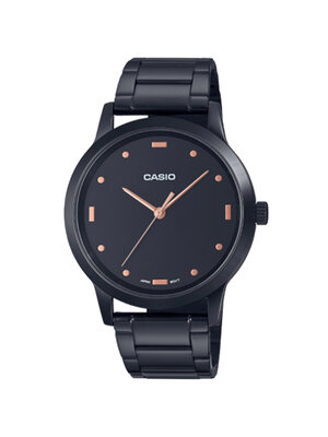 CASIO นาฬิกาคาสิโอ นาฬิกาข้อมือ นาฬิกากันน้ำ นาฬิกาของแท้ ประกันศูนย์ CMG 1 ปี รุ่น MTP-2022VB-1C นาฬิกาสีดำ