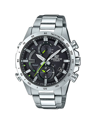 CASIO EDIFICE นาฬิกาข้อมือ นาฬิกากันน้ำ นาฬิกาของแท้ ประกันศูนย์ CMG 1 ปี รุ่น EQB-900D-1A นาฬิกาสีเงิน