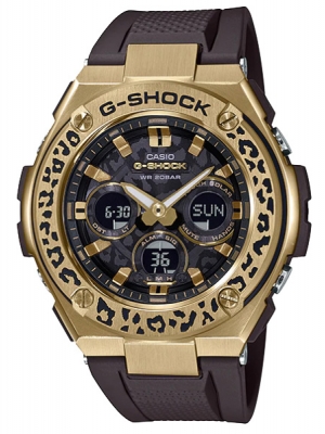 CASIO G-SHOCK นาฬิกาข้อมือ นาฬิกากันน้ำ นาฬิกาของแท้ ประกันศูนย์ CMG 1 ปี รุ่น GST-S310WLP-1A9 นาฬิกาสีทอง